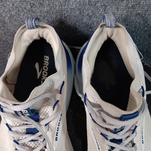 Brooks GLYCERIN STEALTHFIT 21 Ivory Running Shoes Runners Sneakers US11.5 EU45.5 main image 6